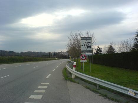 Photo 1 du radar automatique de Chabrillan